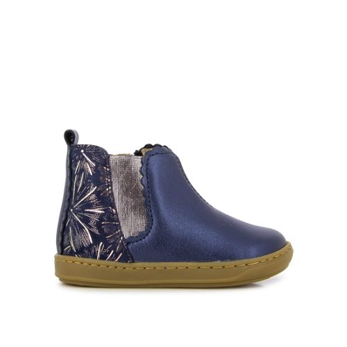 SHOOPOM / HIVER 2021 / BOUBA JODZIP / LAMINATO/PALMGR + CAOUTCHOUC / NAVY/OXY