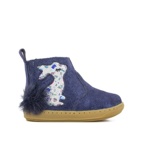 SHOOPOM / HIVER 2021 / BOUBA PIMPIN / AEGEAN/BLOSSOM + CAOUTCHOUC / NAVY/SILVER