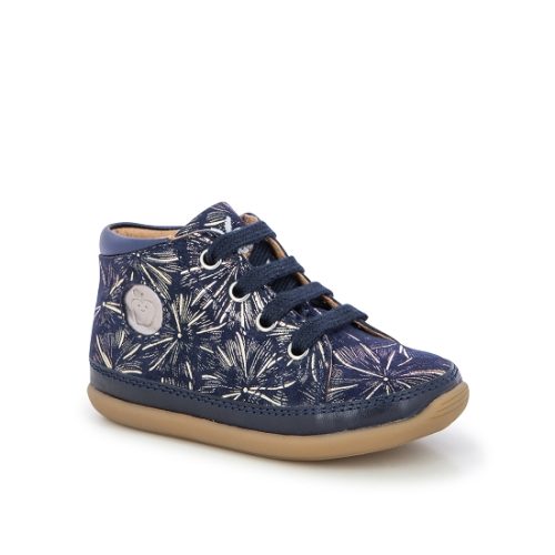SHOOPOM / HIVER 2021 / CUPY ZIP LACE / PALMGROVE + CAOUTCHOUC / NAVY/ETAIN