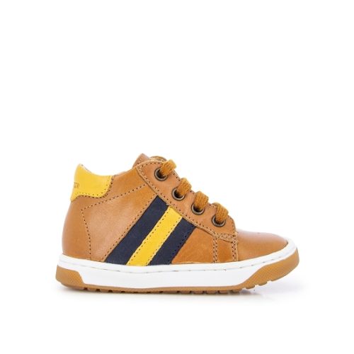 SHOOPOM / HIVER 2021 / OOPS DUCK / ATLANTIC/NUBUCK + CAOUTCHOUC / CAMEL/NAVY/SAFRAN