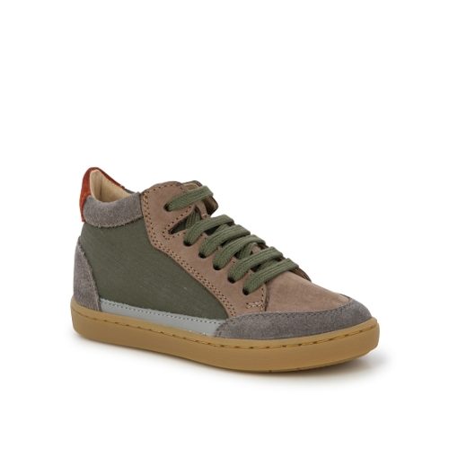 SHOOPOM / HIVER 2021 / PLAY CONNECT / NYLON/NUBUCK + CAOUTCHOUC / KAKI/TAUPE/RUST