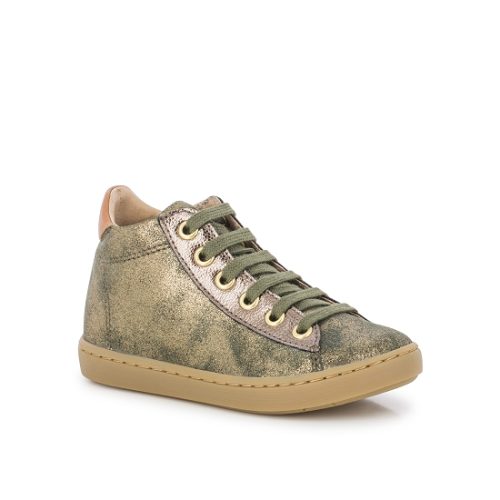 SHOOPOM / HIVER 2021 / PLAY HI MAX / SPARK METAL + CAOUTCHOUC / OLIVE/BRONZE